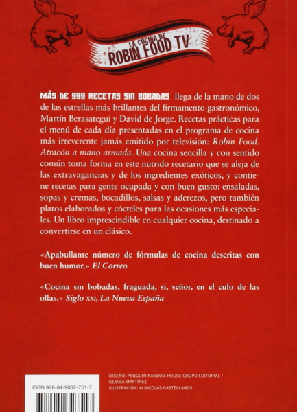 Libro - Más de 999 recetas sin bobadas (Bestseller)