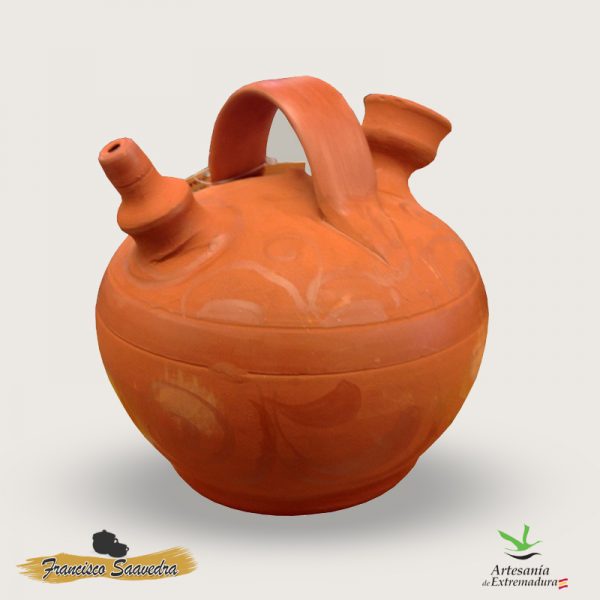 Botijo de Barro "Chato" Grande