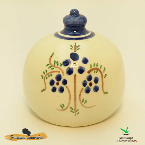 Estropajero de cerámica "Ramito"