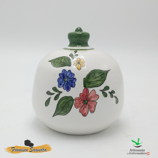 Estropajero de cerámica "Tricolor"