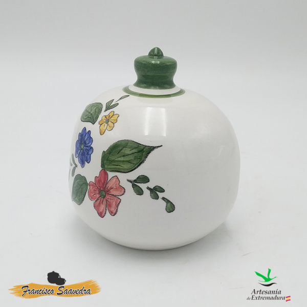 Estropajero de cerámica "Tricolor"