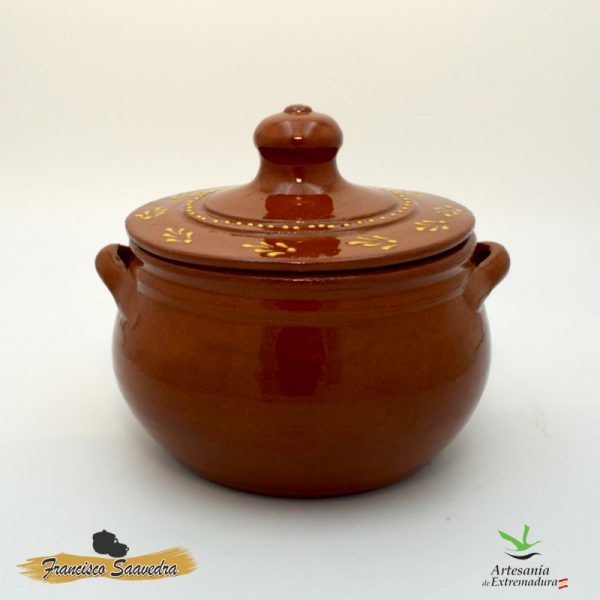 Olla de barro “Redonda” Pequeña - 4 raciones